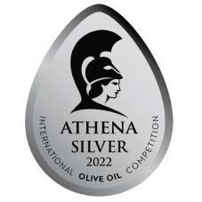 Silver Medal at the Athena International Olive Oil competition 2022 for our PGI Chania Kritis and our PDO Kalamata extra virgin olive oils