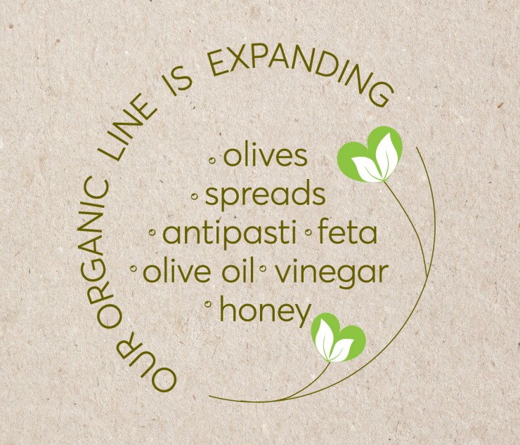Our organic line is expanding... stay tuned!