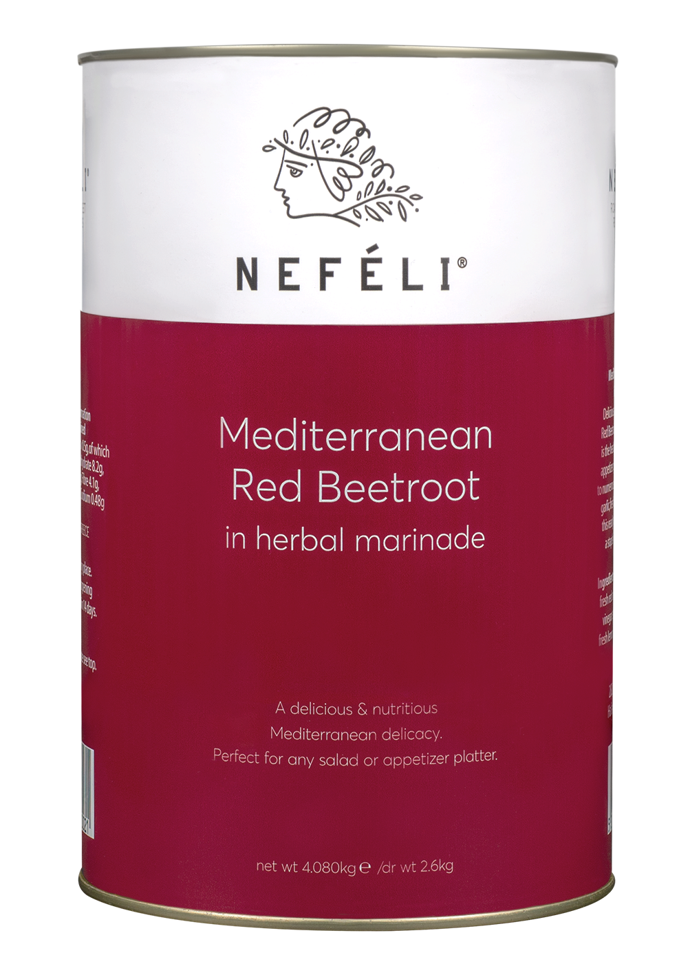 Mediterranean red beetroot in herbal marinade