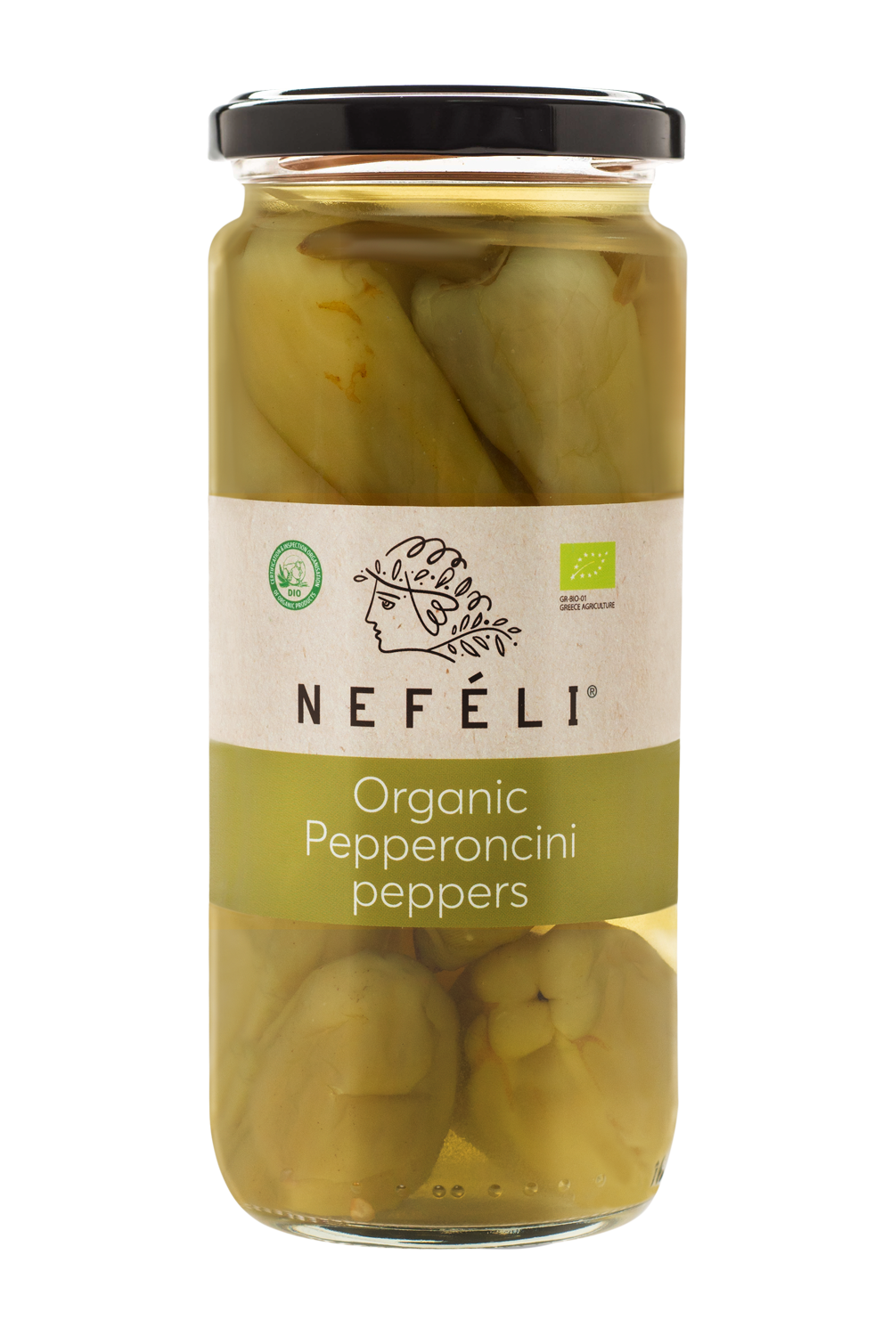Organic pepperoncini green peppers