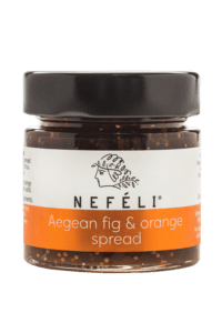 Nefeli Fig orange spread in 130ml glass jar