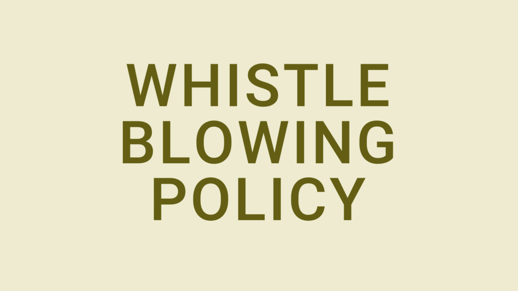 TITLE_MEDBEST POLICY WHISTLE BLOWING