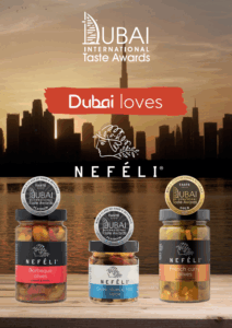Win Dubai international taste awards 2025 Authentic Mediterranean food products