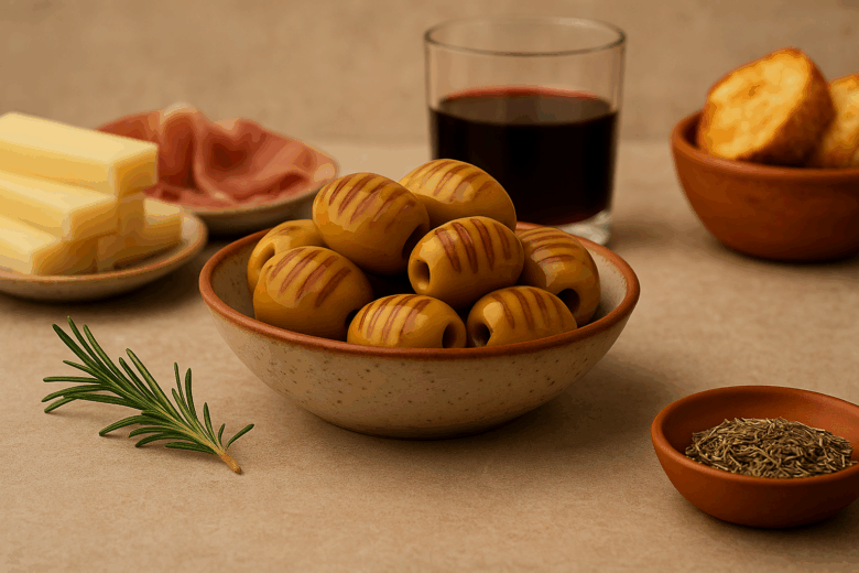 Nefeli Grilled olives in brine served greek olives HoReCa