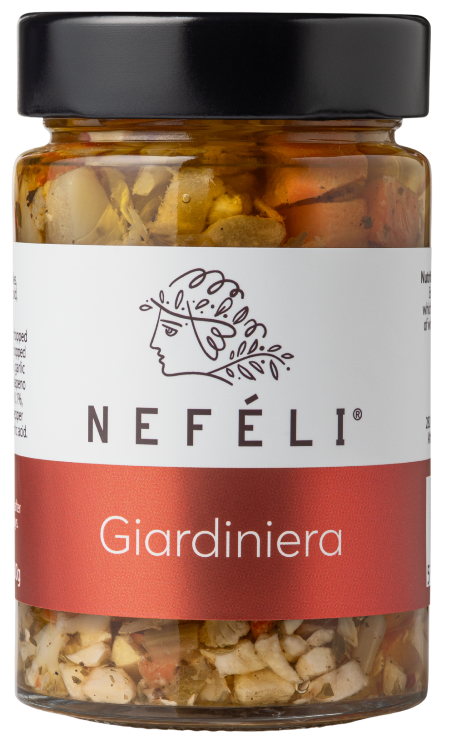 Nefeli Giardiniera in212ml glass jar