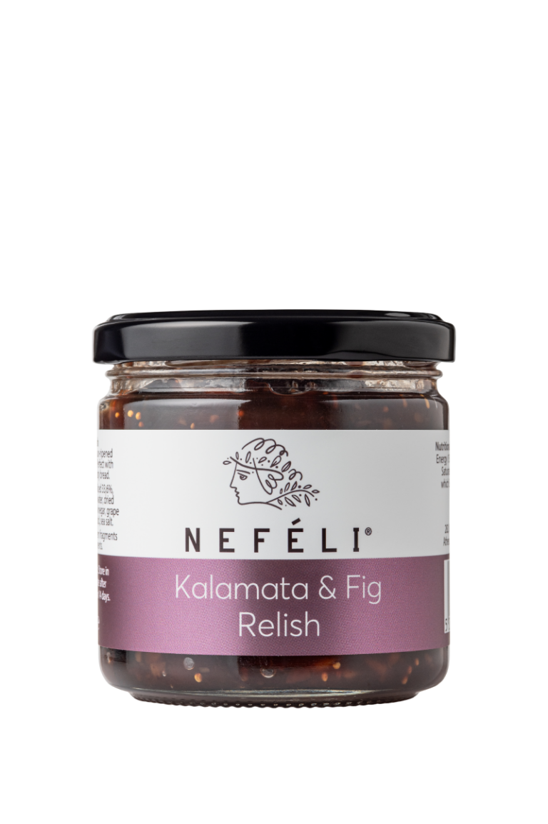 Kalamata & Fig Relish in 230 glass jar