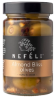 Almond Bliss olives in 300ml glass jar