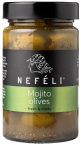 Nefeli Mojiito olives in 300ml glass jar
