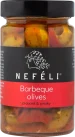 Nefeli Barbeque olives in 300ml glass jar